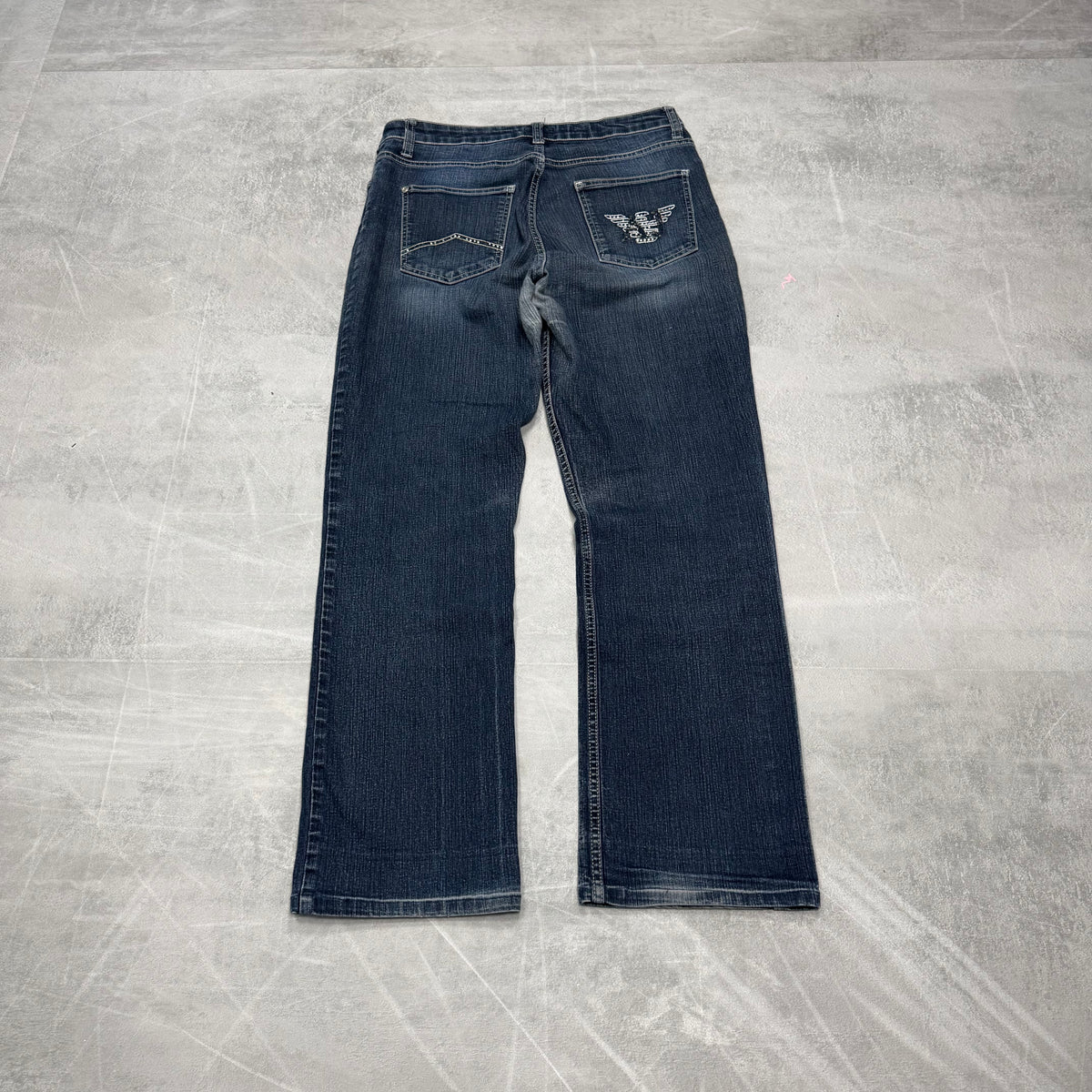 Armani Backprint Vintage Jeans | S