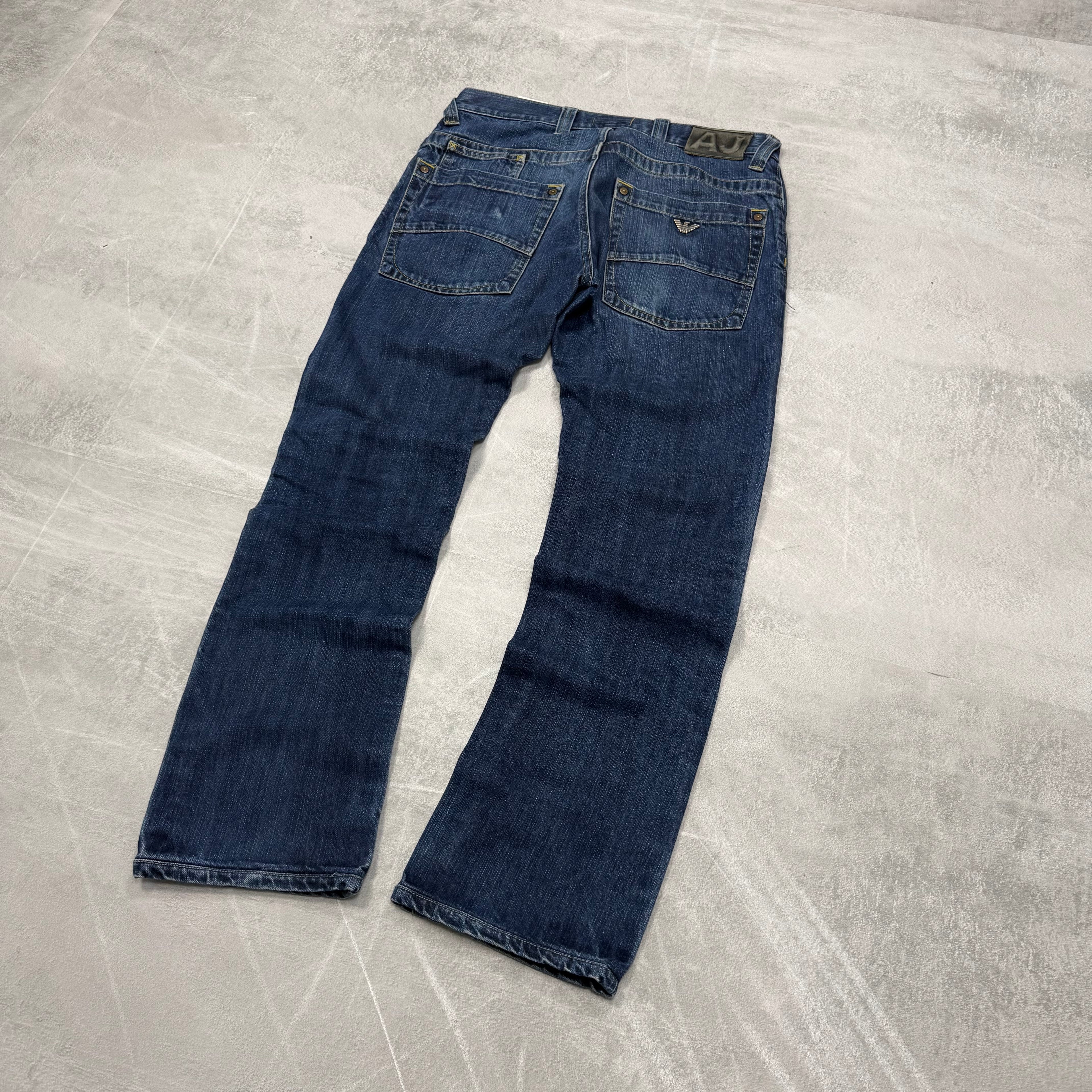 Armani Washed Vintage Jeans | S