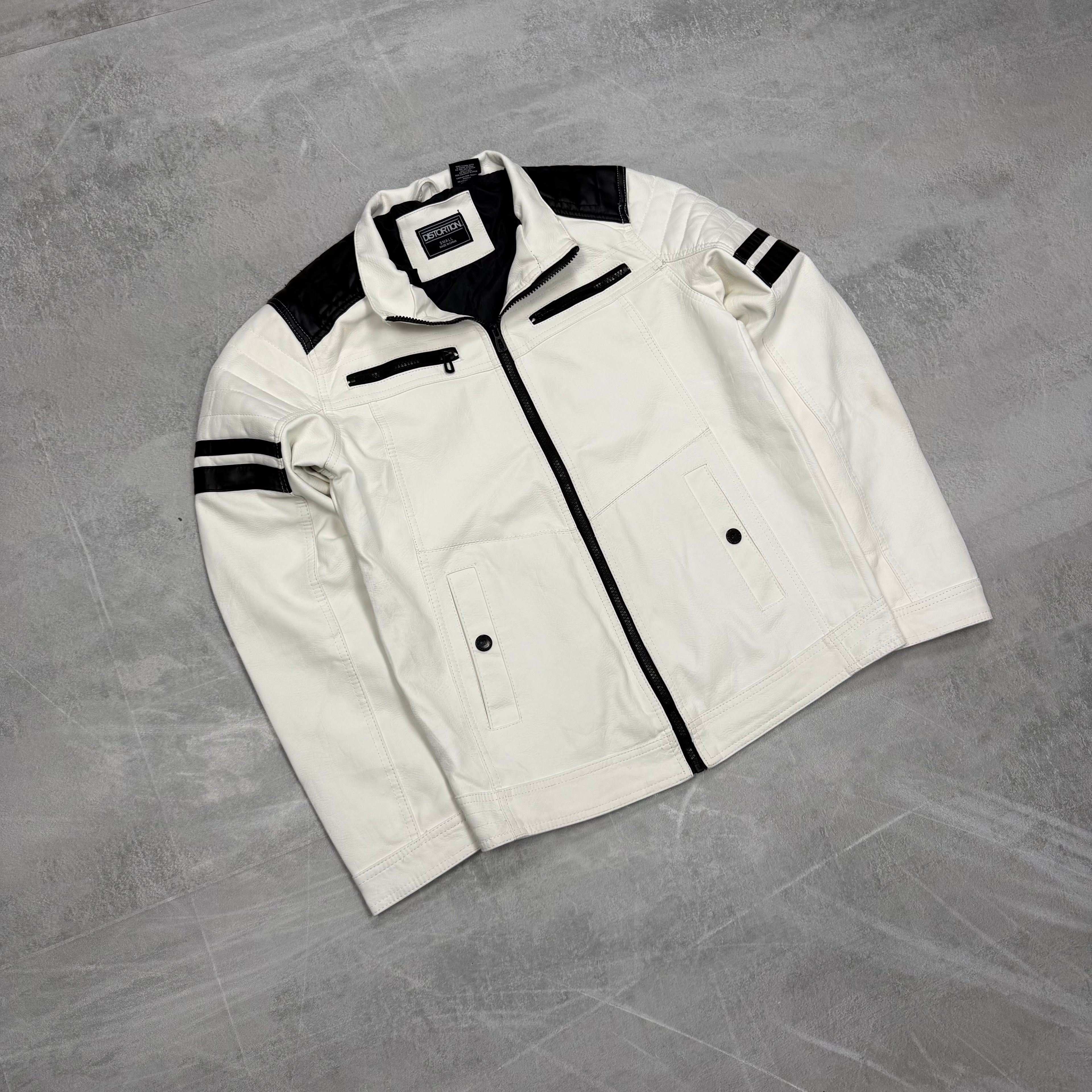 Vintage Biker Leader Jacket | S