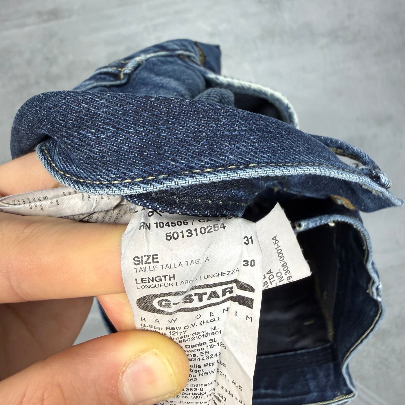 G-Star Washed Vintage Jeans | S