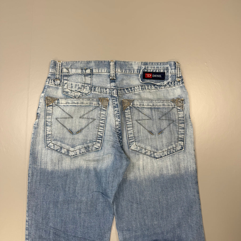 Diesel Bootcut Washed Vintage Jeans | M