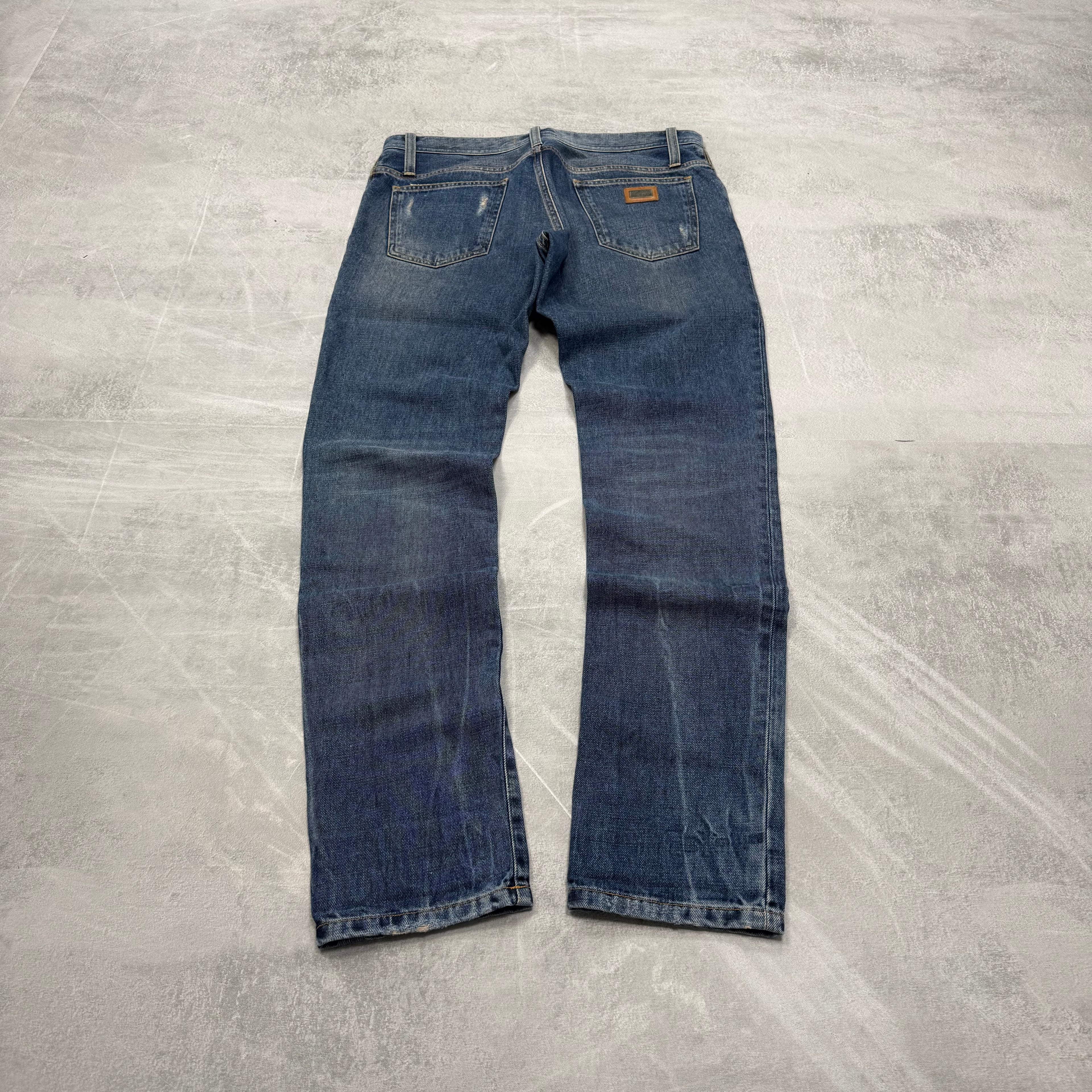 Dolce Gabana Washed Vintage Jeans | S