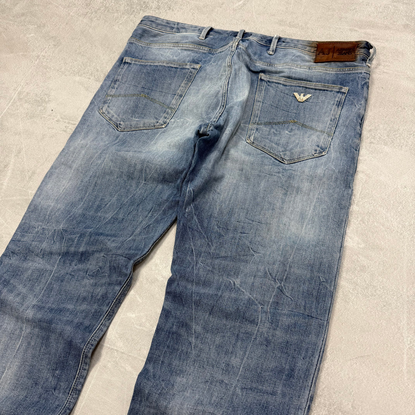 Armani Washed Vintage Jeans | M