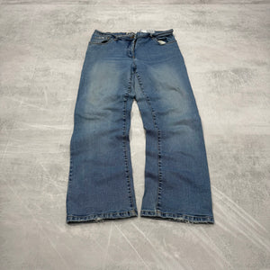 Y2K Big Logo Vintage Jeans | S