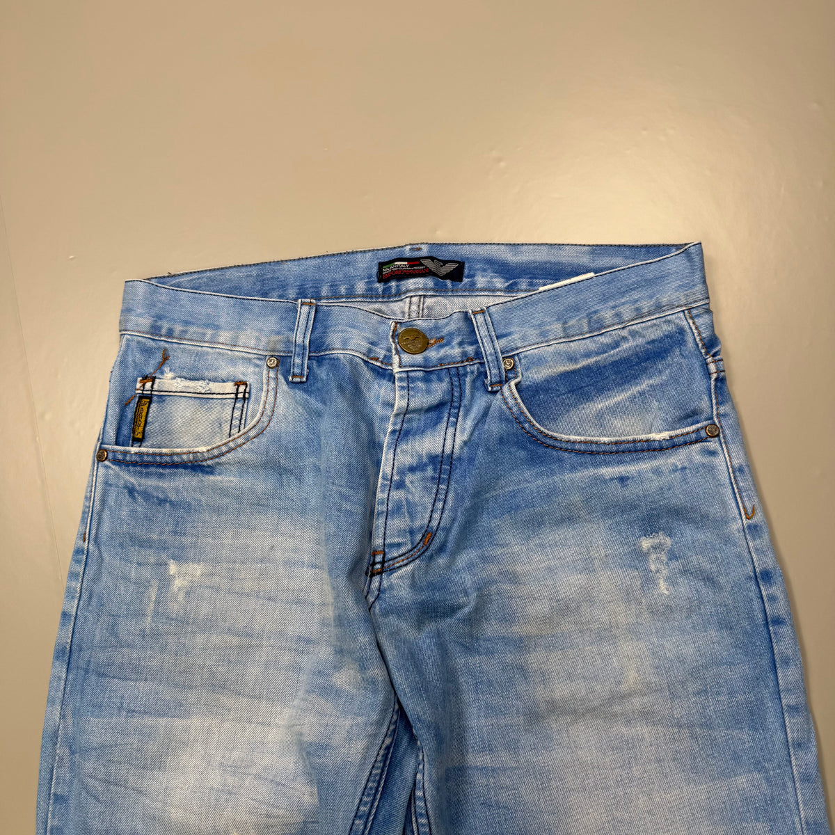 Armani Washed Vintage Jeans | S