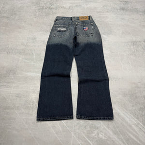 Dolce Gabana Big Print Washed Vintage Jeans | XS