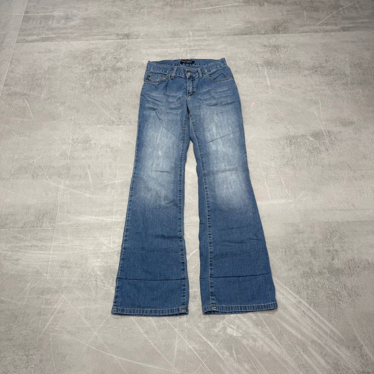 Armani Bootcut Washed Vintage Jeans | S