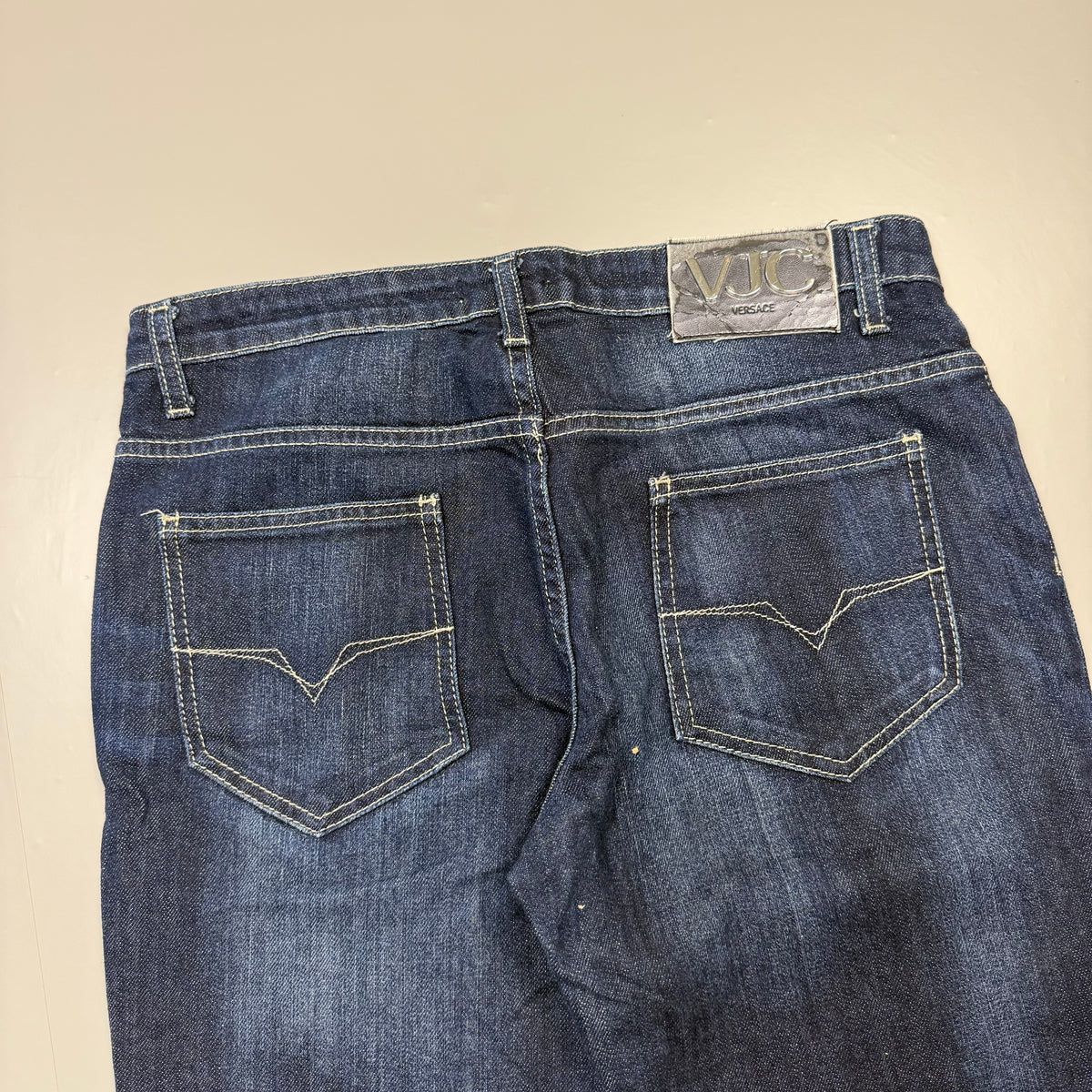 Versace Baggy Washed Vintage Jeans | L