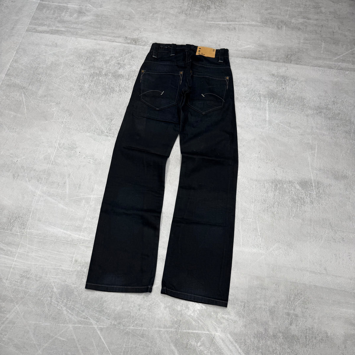 G-Star Bootcut Washed Vintage Jeans | XS