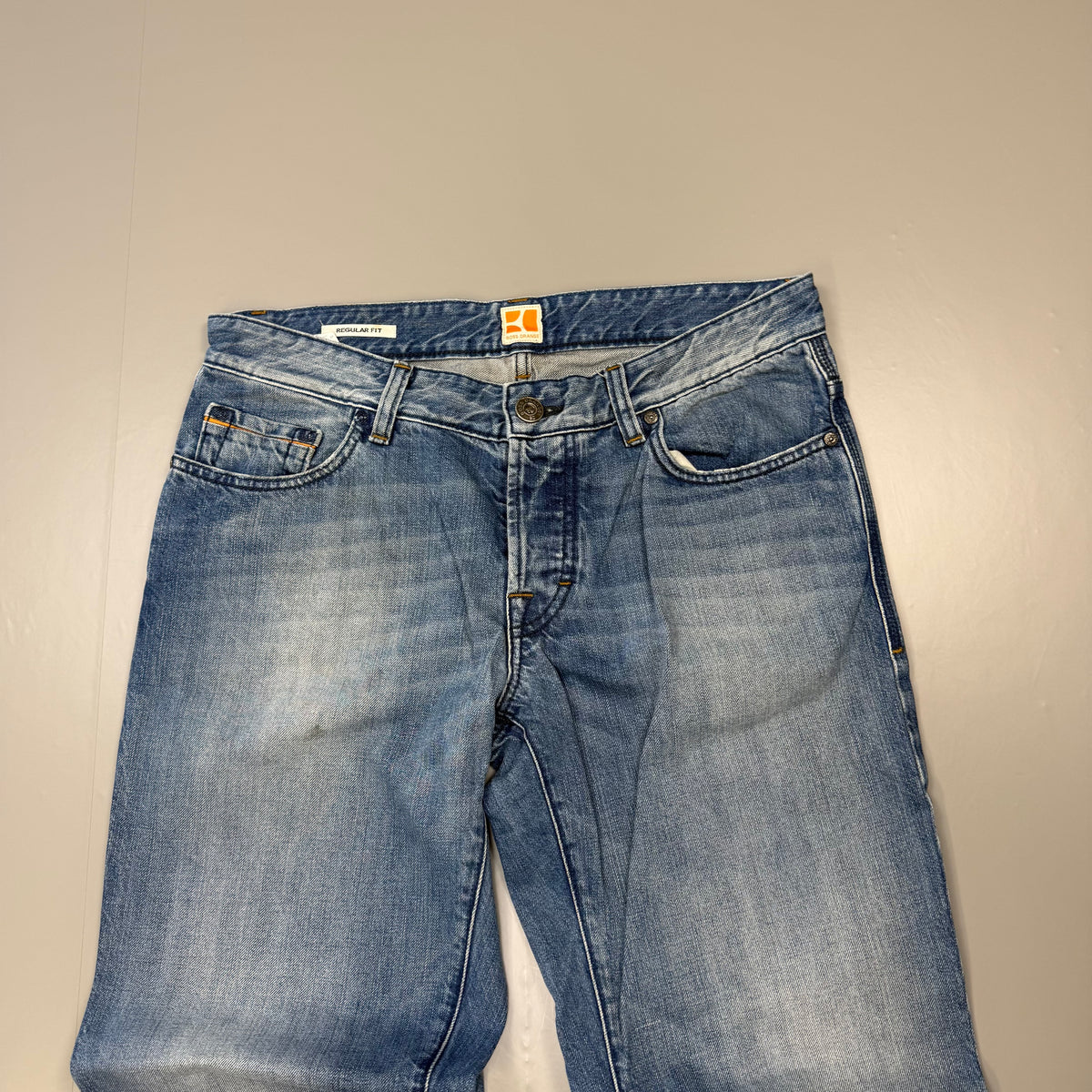 Hugo Boss Baggy Washed Vintage Jeans | M