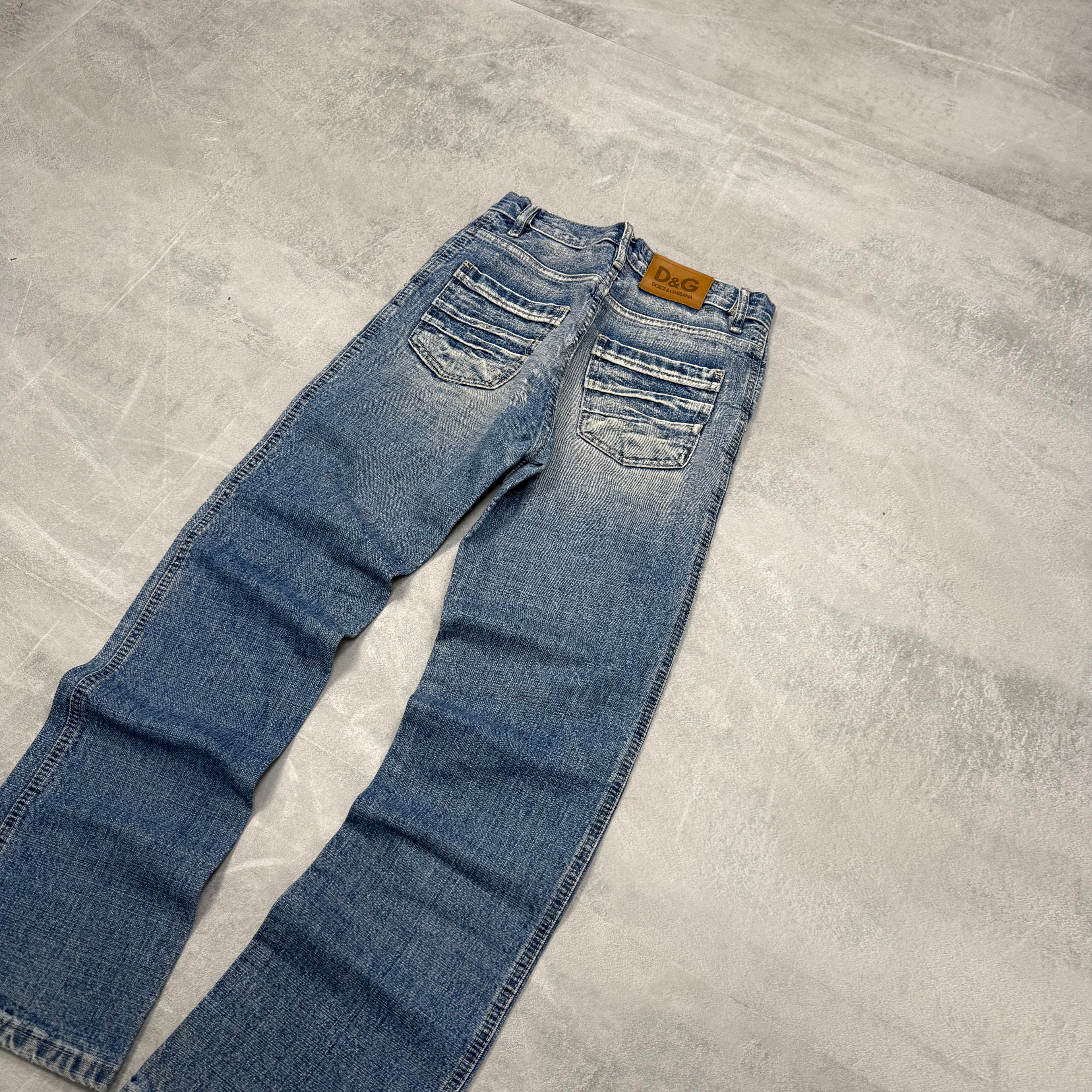 Dolce Gabana Washed Vintage Jeans | XS
