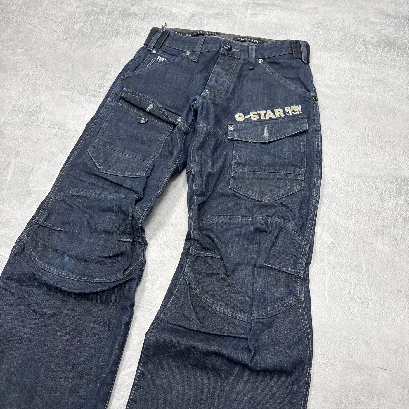 G-Star Big Print Vintage Jeans | S