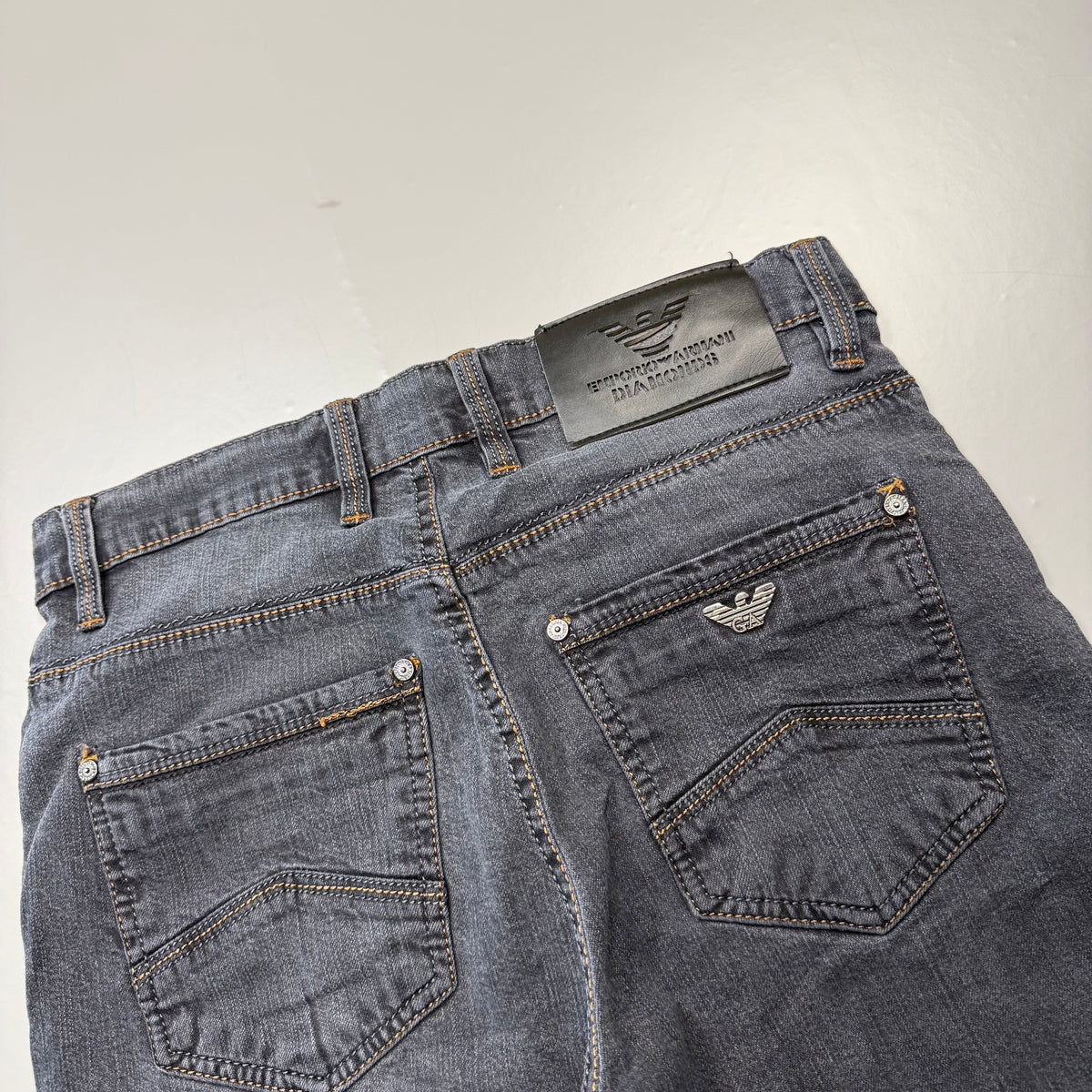 Armani Washed Vintage Jeans | XS