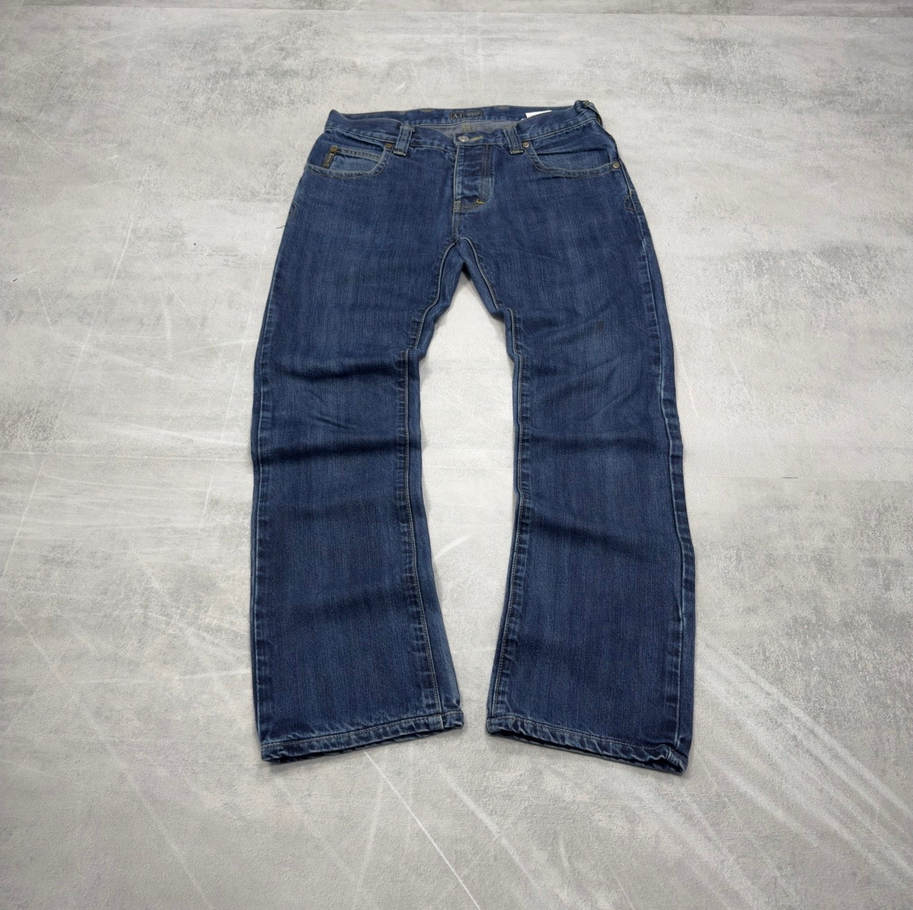 Armani Washed Vintage Jeans | S
