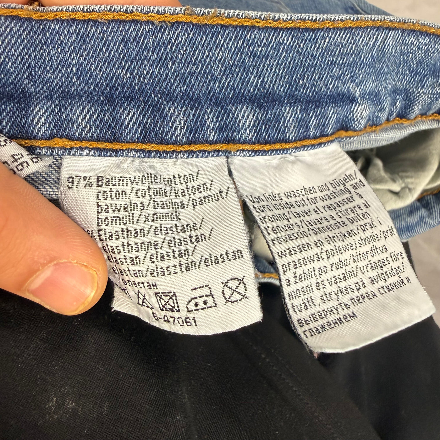 Y2K Big Logo Vintage Jeans | S