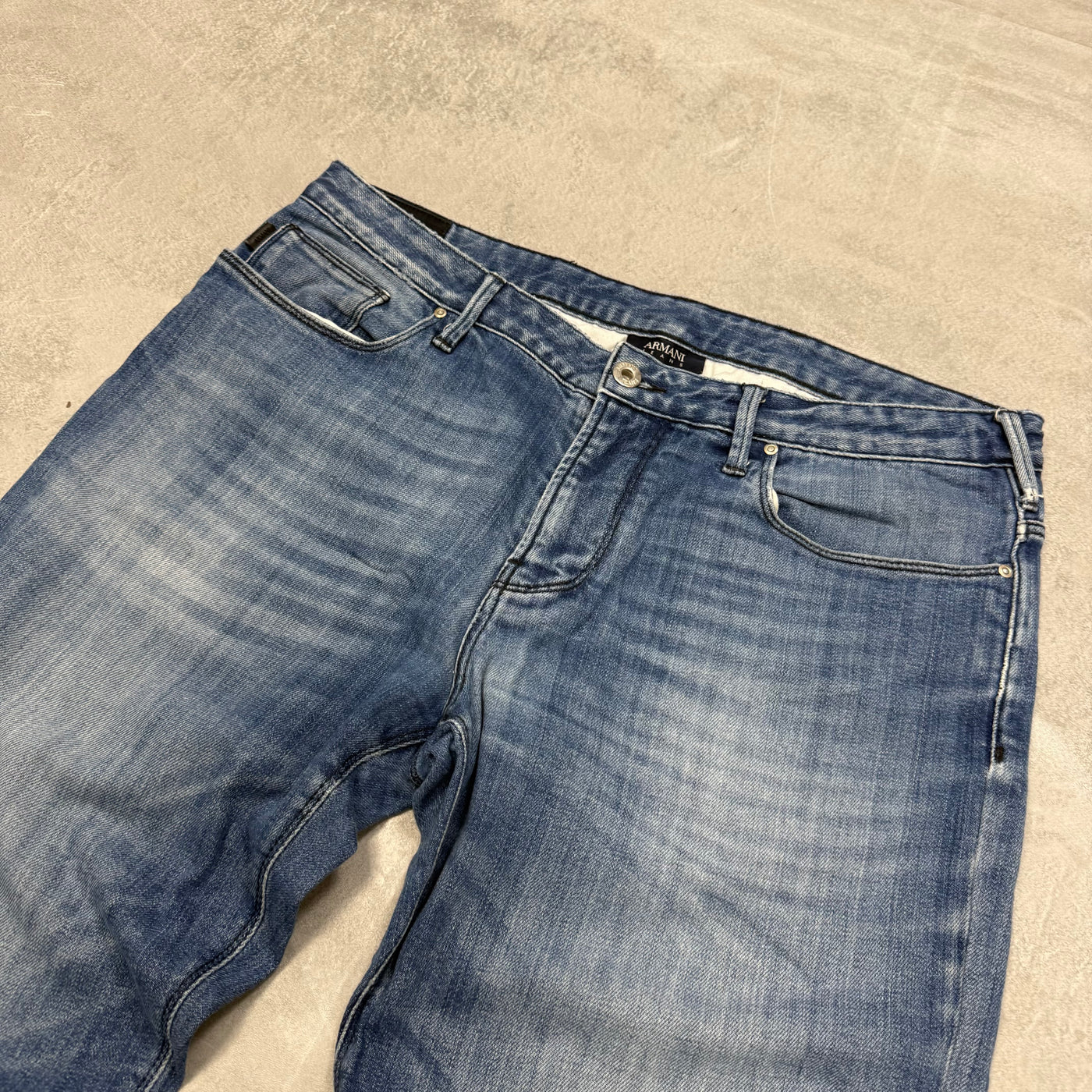Armani Washed Vintage Jeans | M