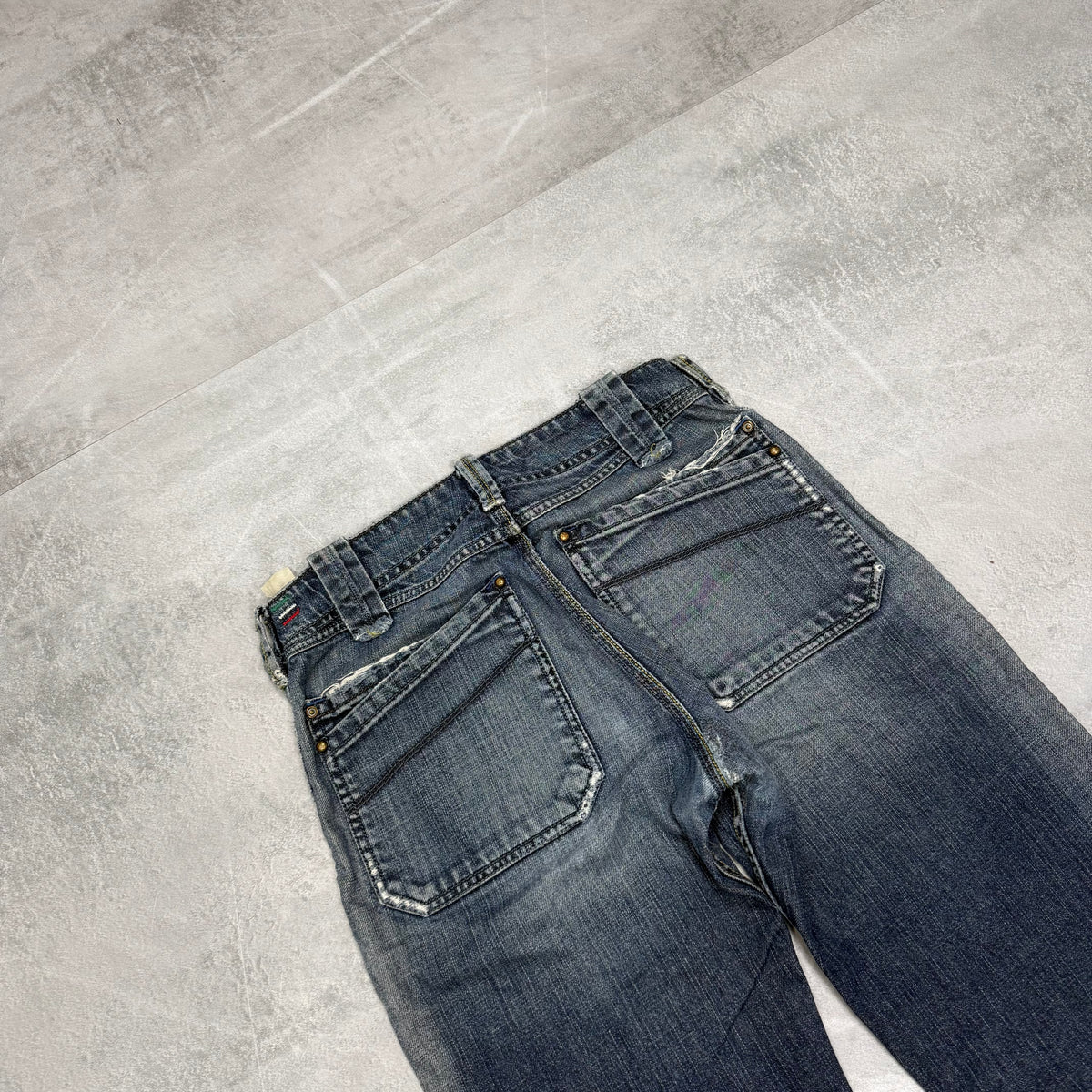 Diesel Bootcut Washed Vintage Jeans | S