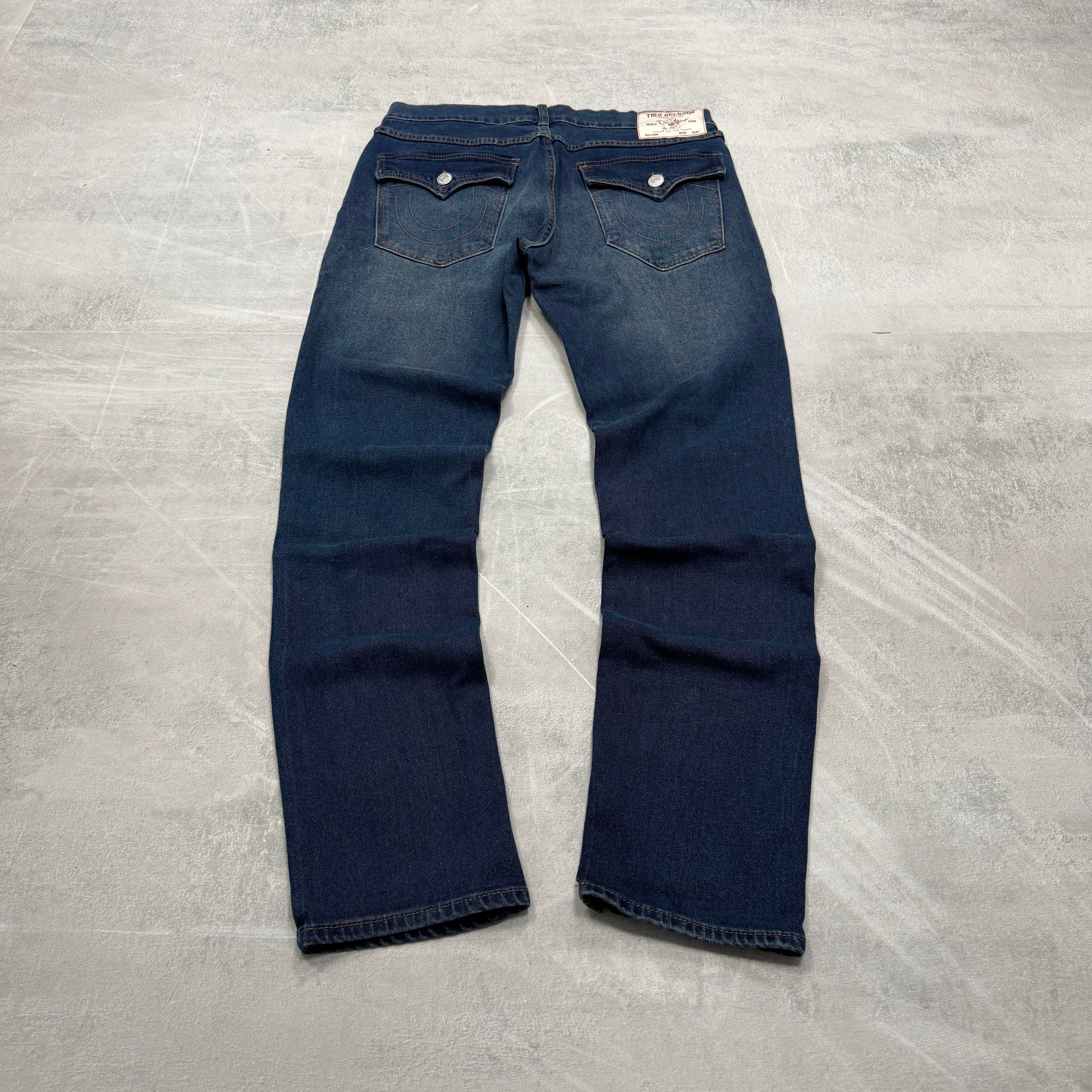True Religion  Washed Vintage Jeans | S