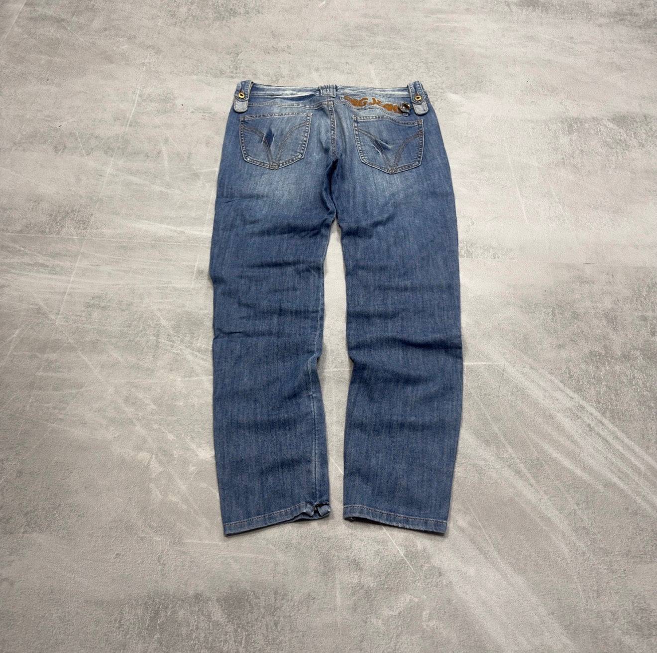Dolce Gabana Big Logo Jeans | XS