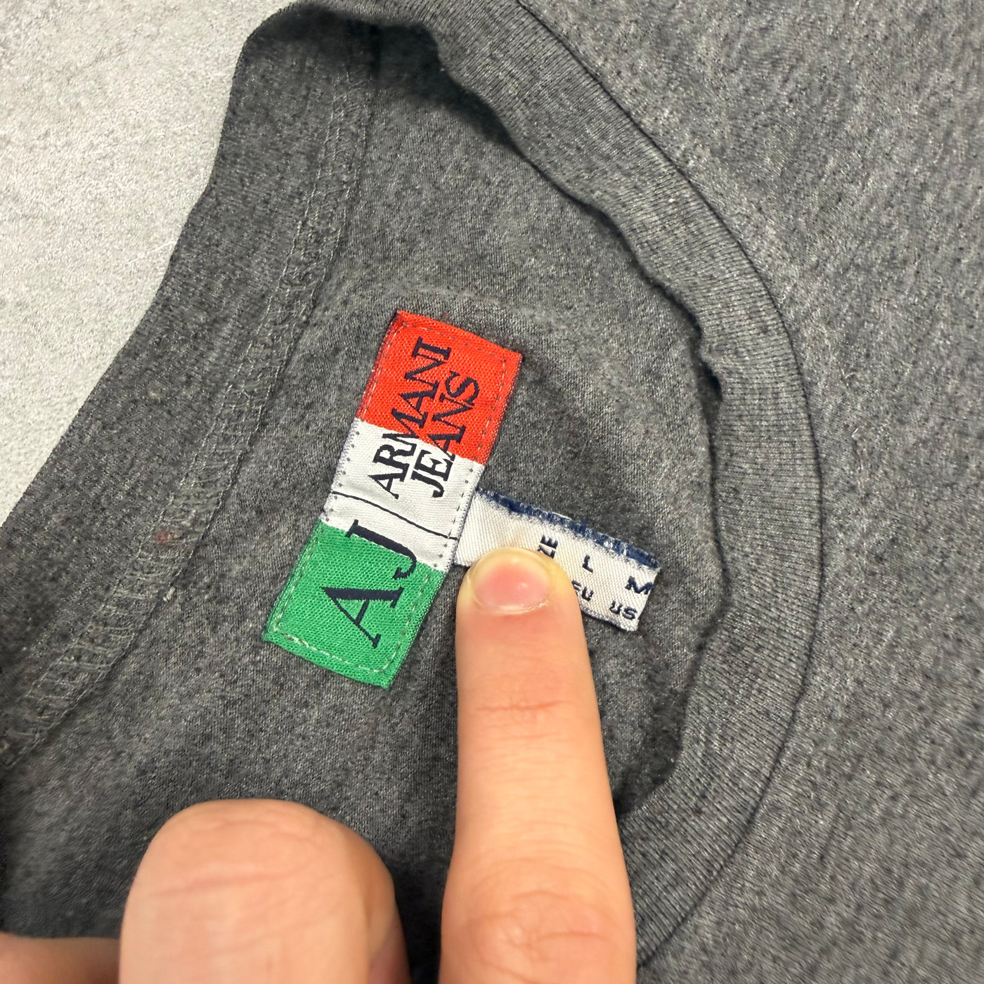 Armani Vintage Longsleeve T-Shirt | L