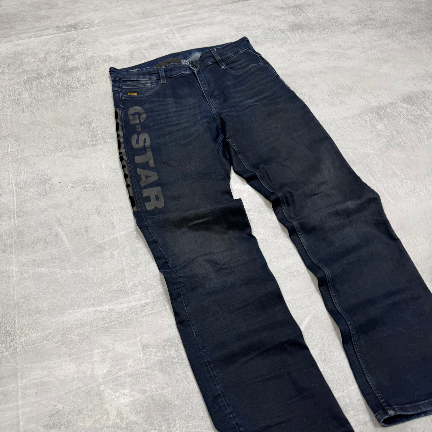 G-Star Big Print Vintage Jeans | S