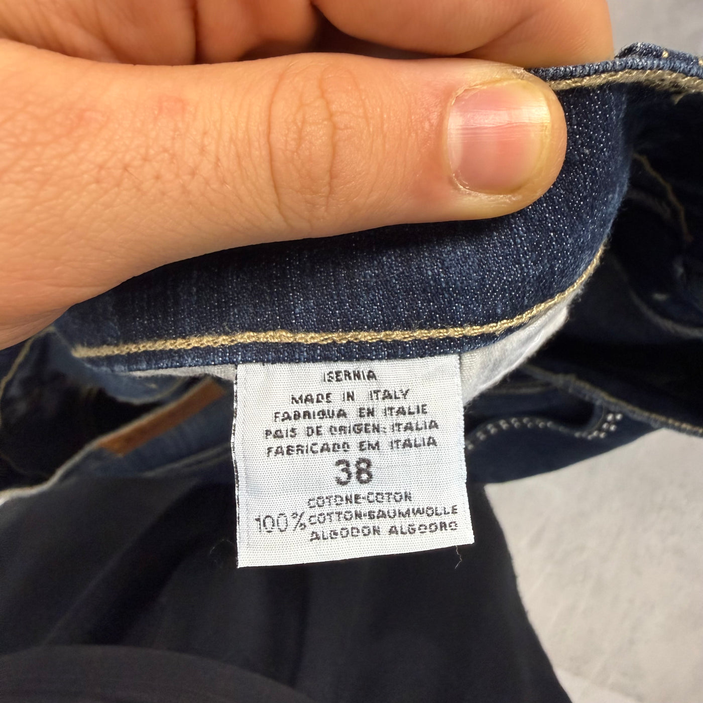 Dolce Gabana Big Print Vintage Jeans | S