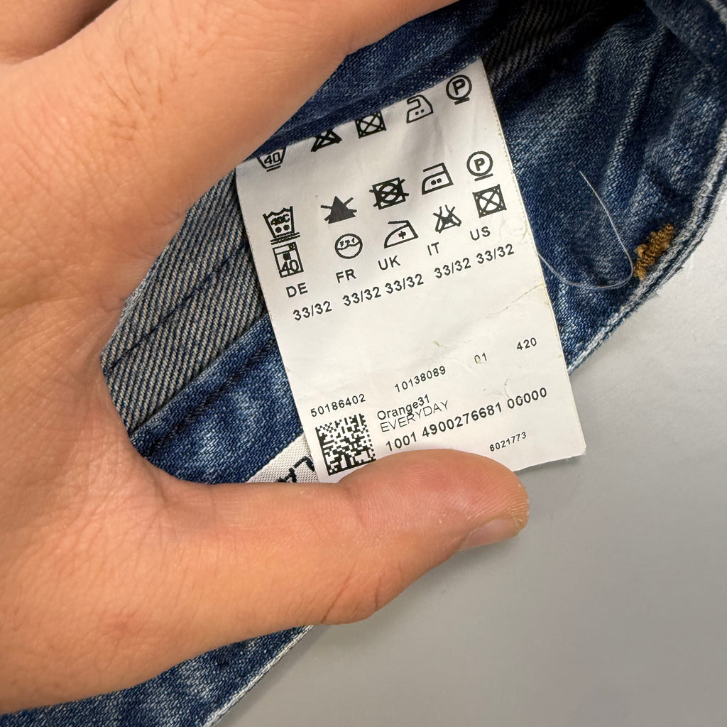 Hugo Boss Baggy Washed Vintage Jeans | M