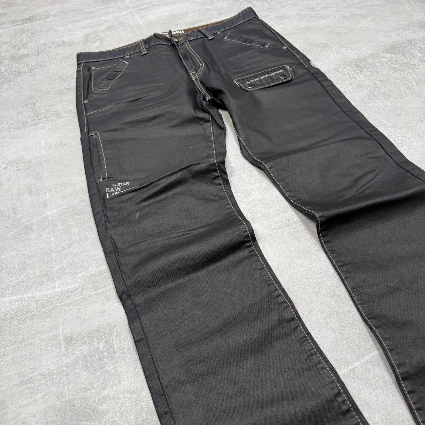 G-Star Big Print Vintage Jeans | M