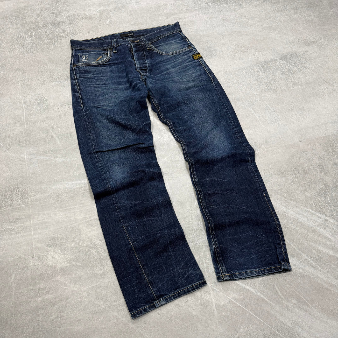 G-Star Washed Vintage Jeans | S