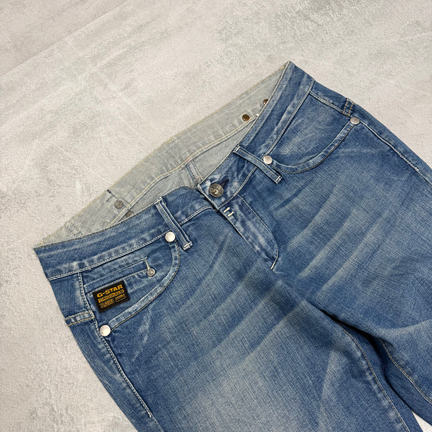G-Star Washed Vintage Jeans | S