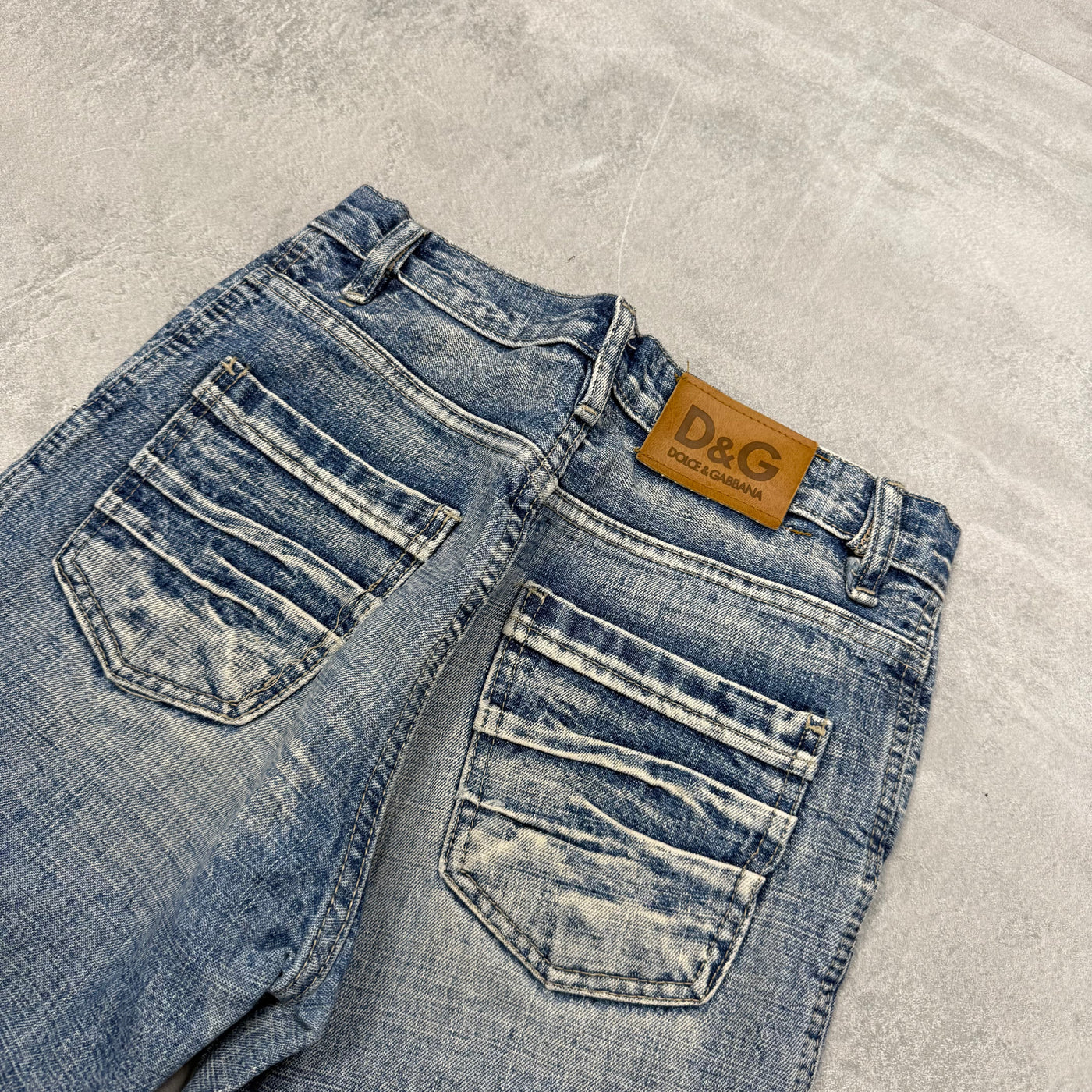 Dolce Gabana Washed Vintage Jeans | XS
