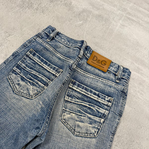 Dolce Gabana Washed Vintage Jeans | XS
