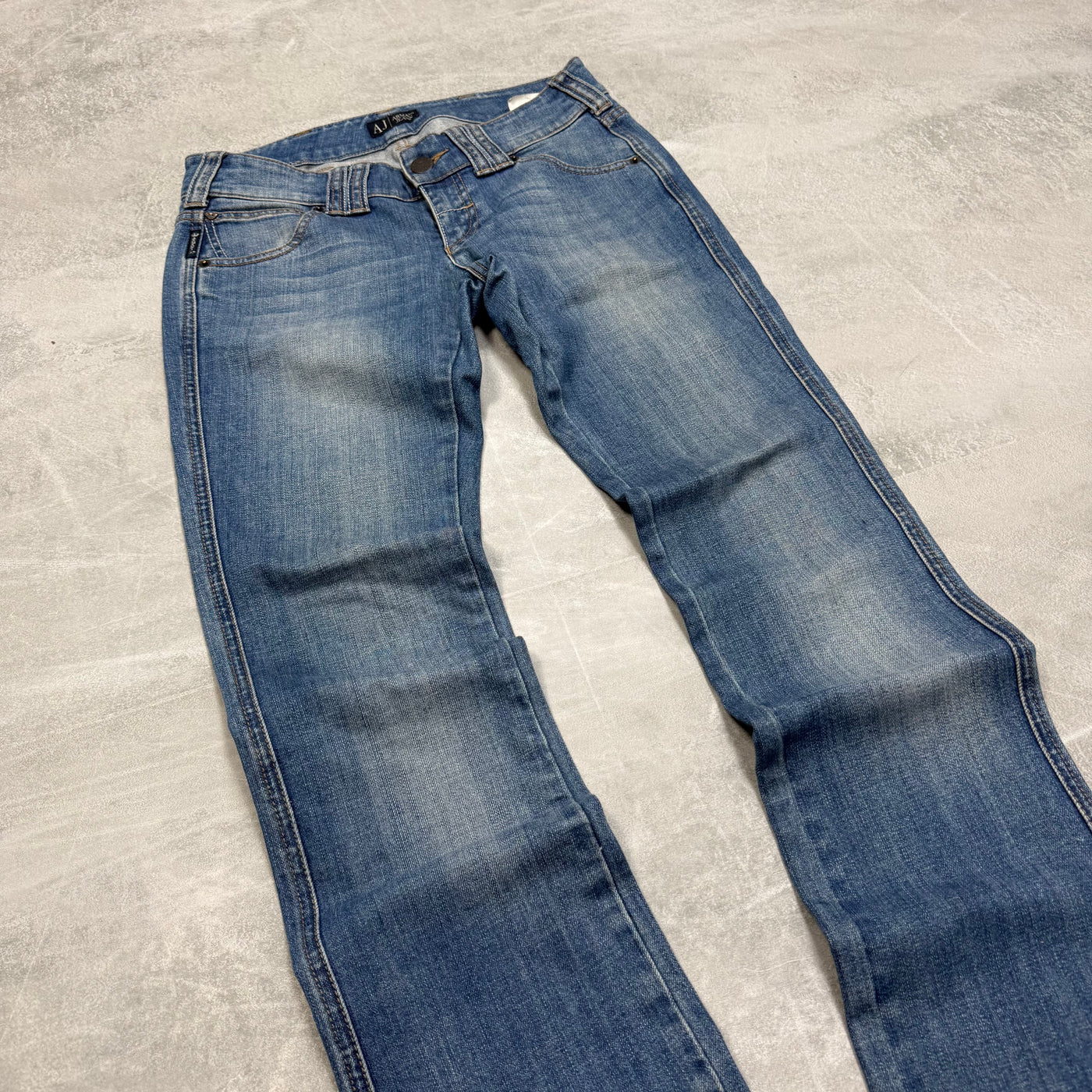 Armani Big Logo Vintage Jeans | XS