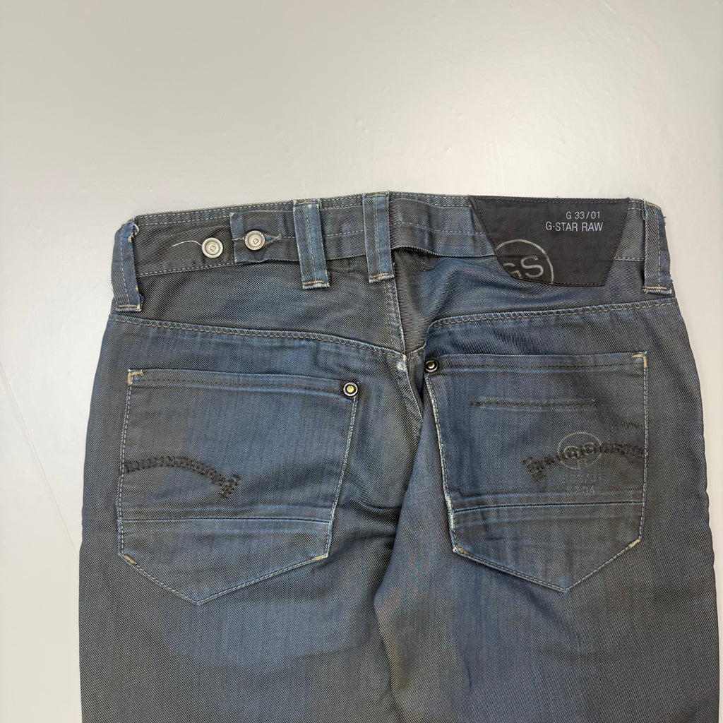 G-Star Bootcut Washed Vintage Jeans | S