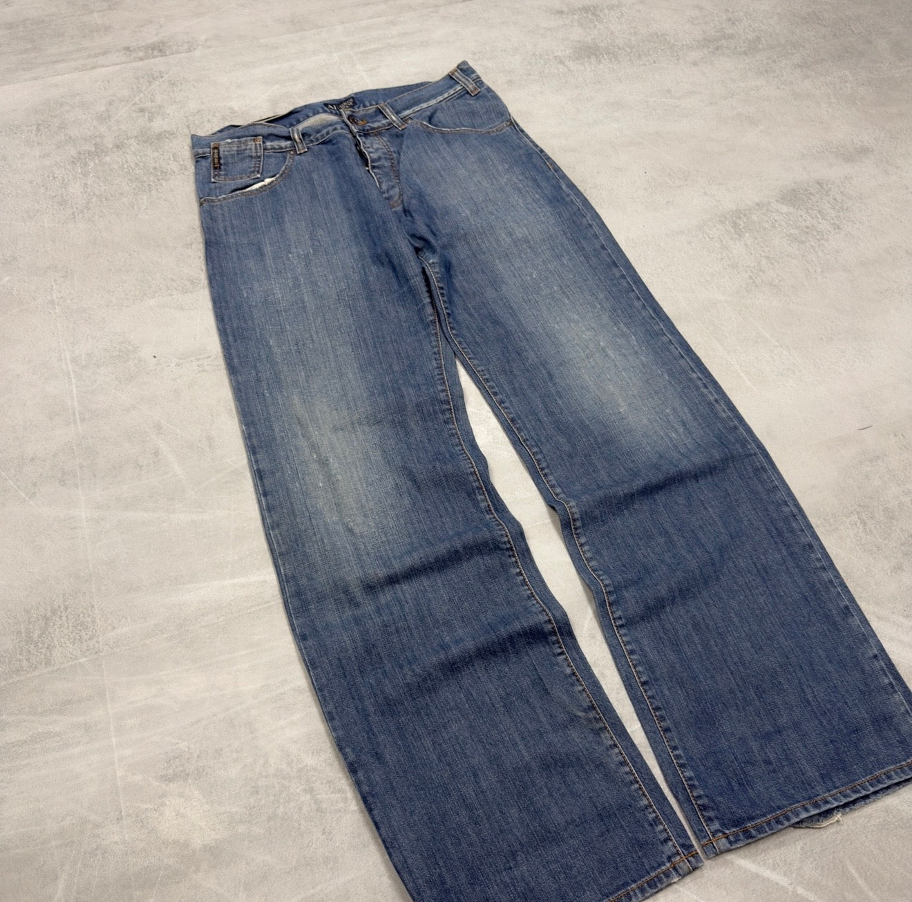 Armani Big Print Vintage Jeans | M