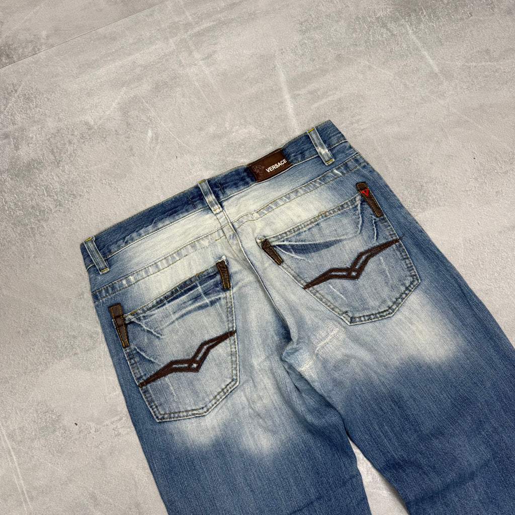 Versace Washed Vintage Jeans | S