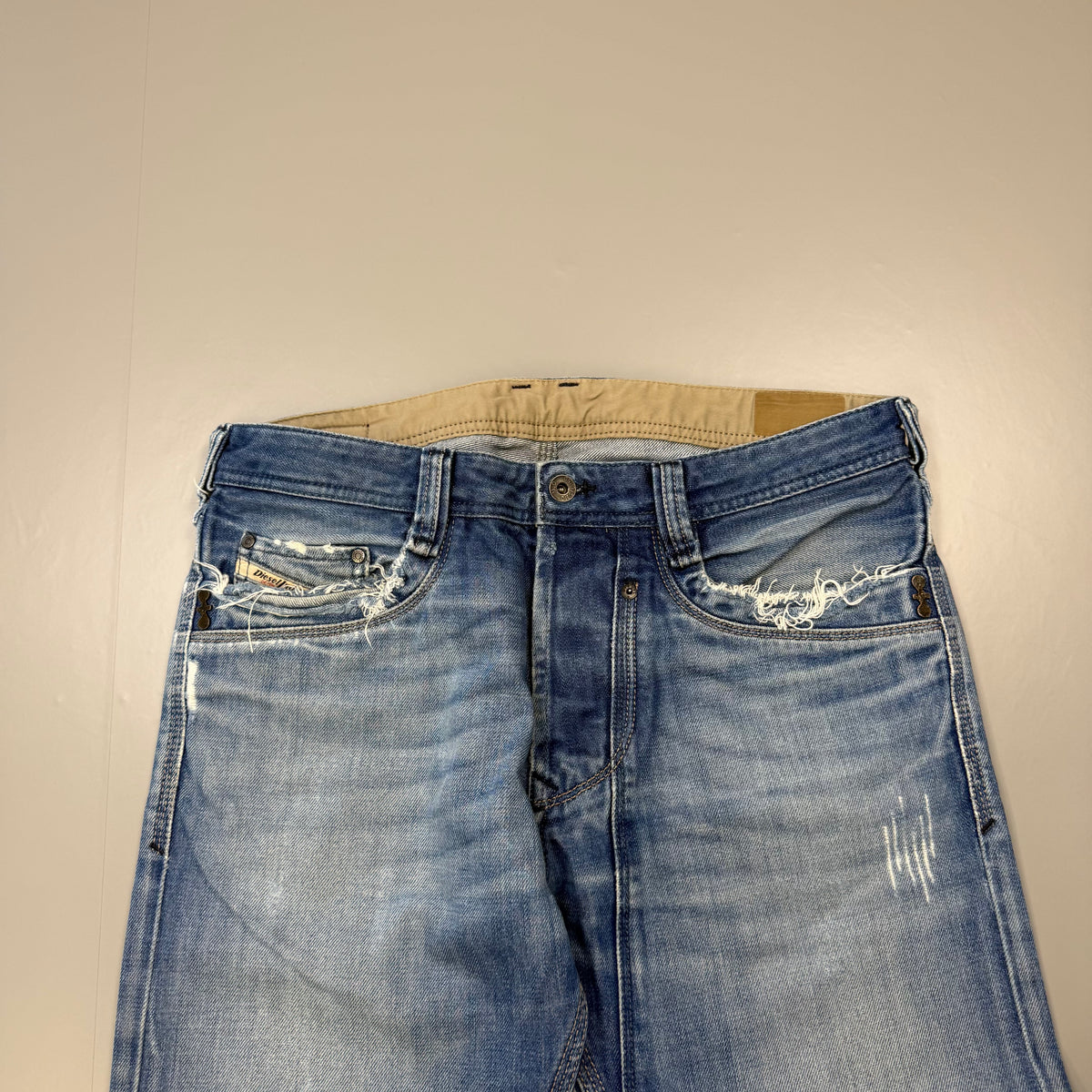 Diesel Baggy Washed Vintage Jeans | XS