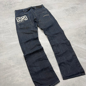 G-Star Big Print Washed Vintage Jeans | S