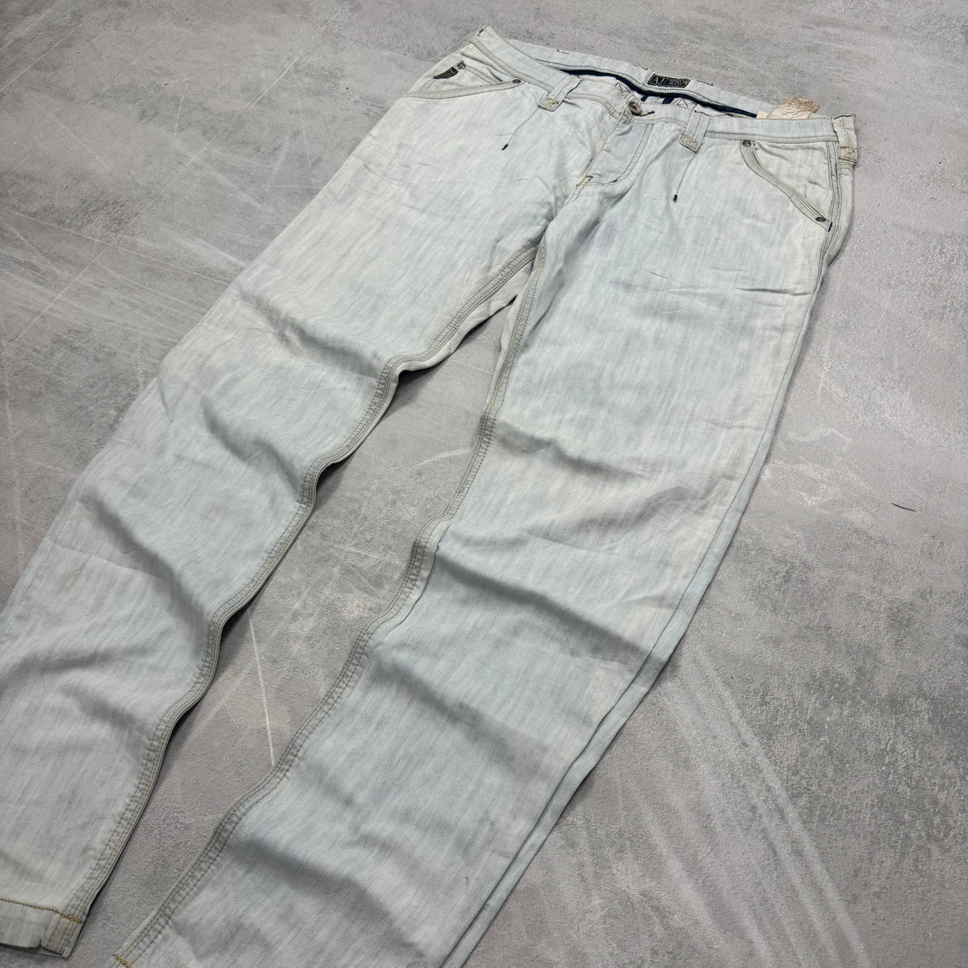 Armani Big Print Vintage Jeans | M