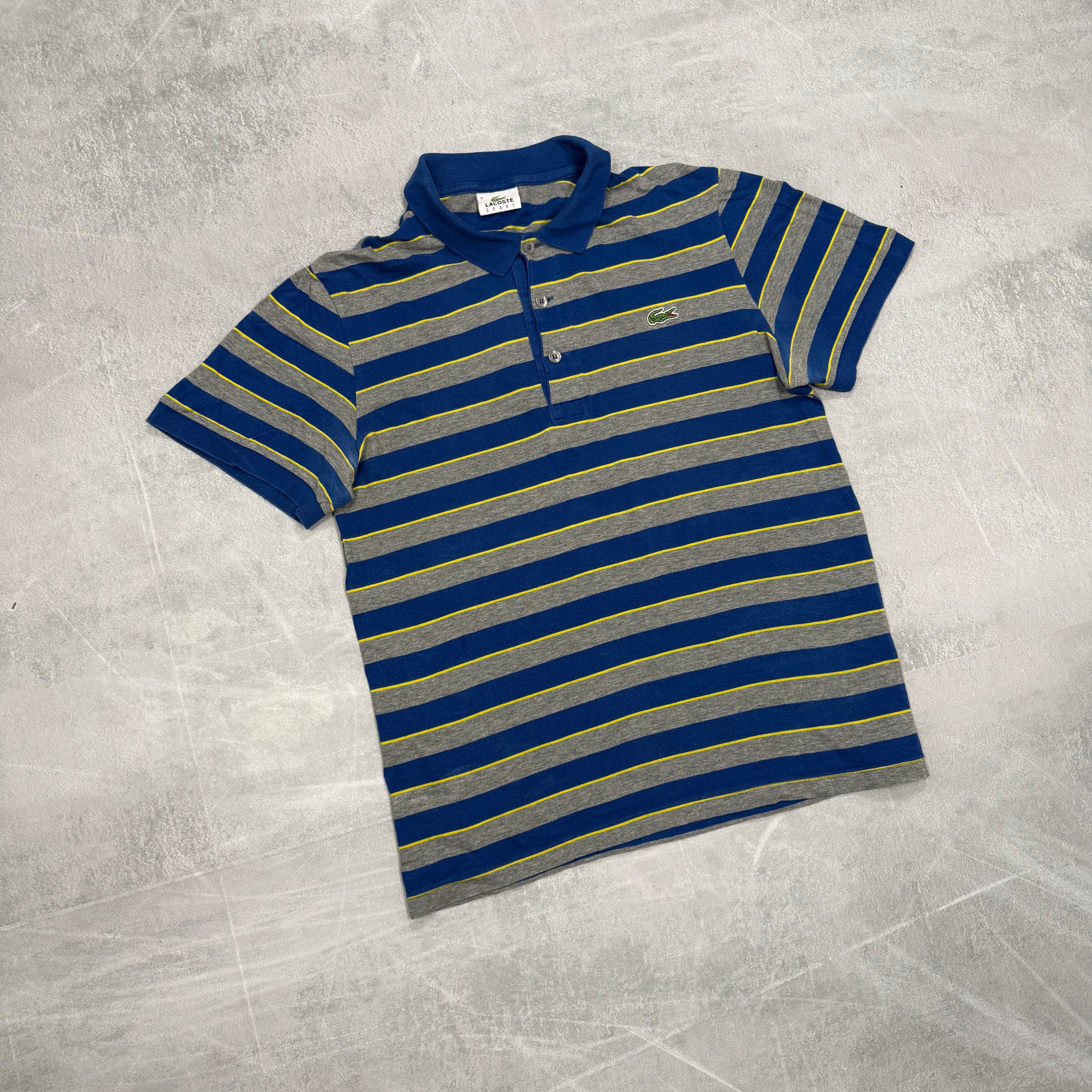 Lacoste Premium Stripe Polo | M