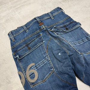G-Star Big Print Vintage Jeans | XS