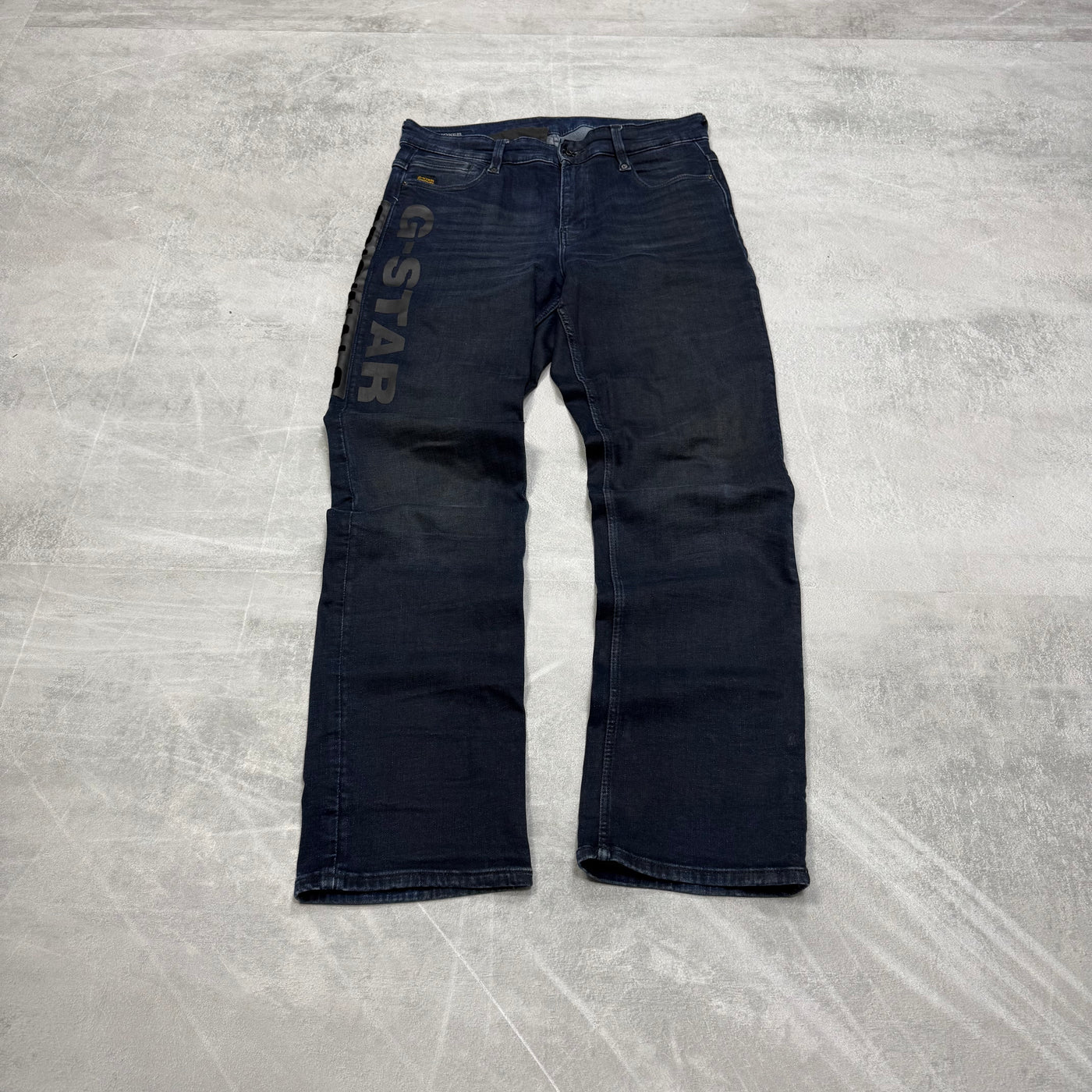 G-Star Big Print Vintage Jeans | S