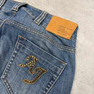 Armani Big Logo Vintage Jeans | XS