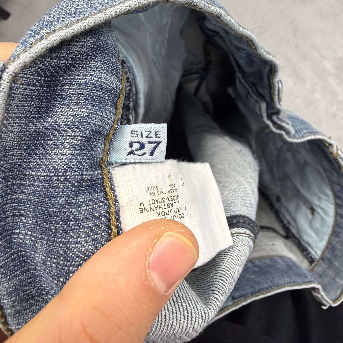 Armani  Washed Vintage Jeans | XS