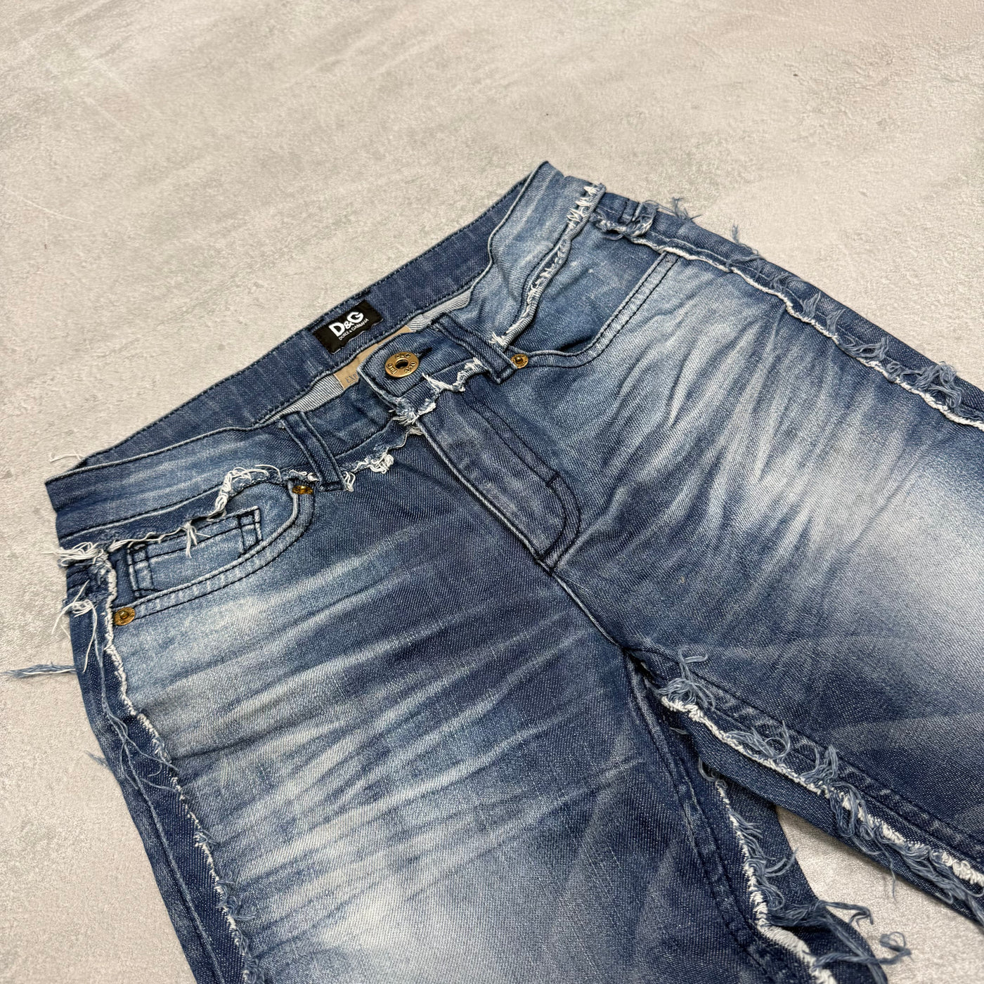 Dolce Gabana Washed Vintage Jeans | XXS (Frauen)