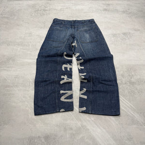 Armani Big Print Vintage Jeans | S