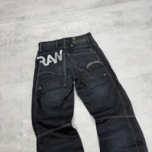 G-Star Big Print Vintage Jeans | XS