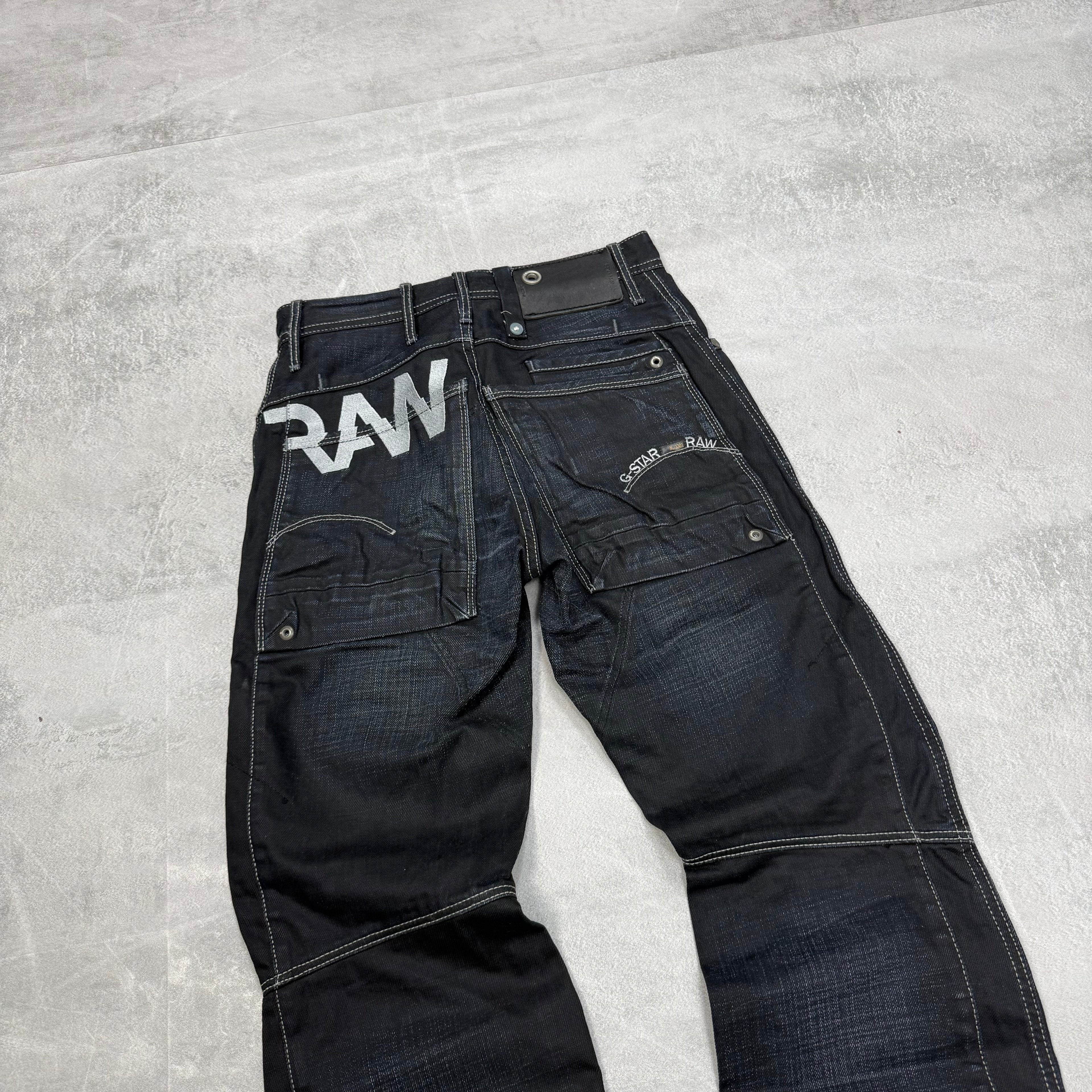 G-Star Big Print Vintage Jeans | XS