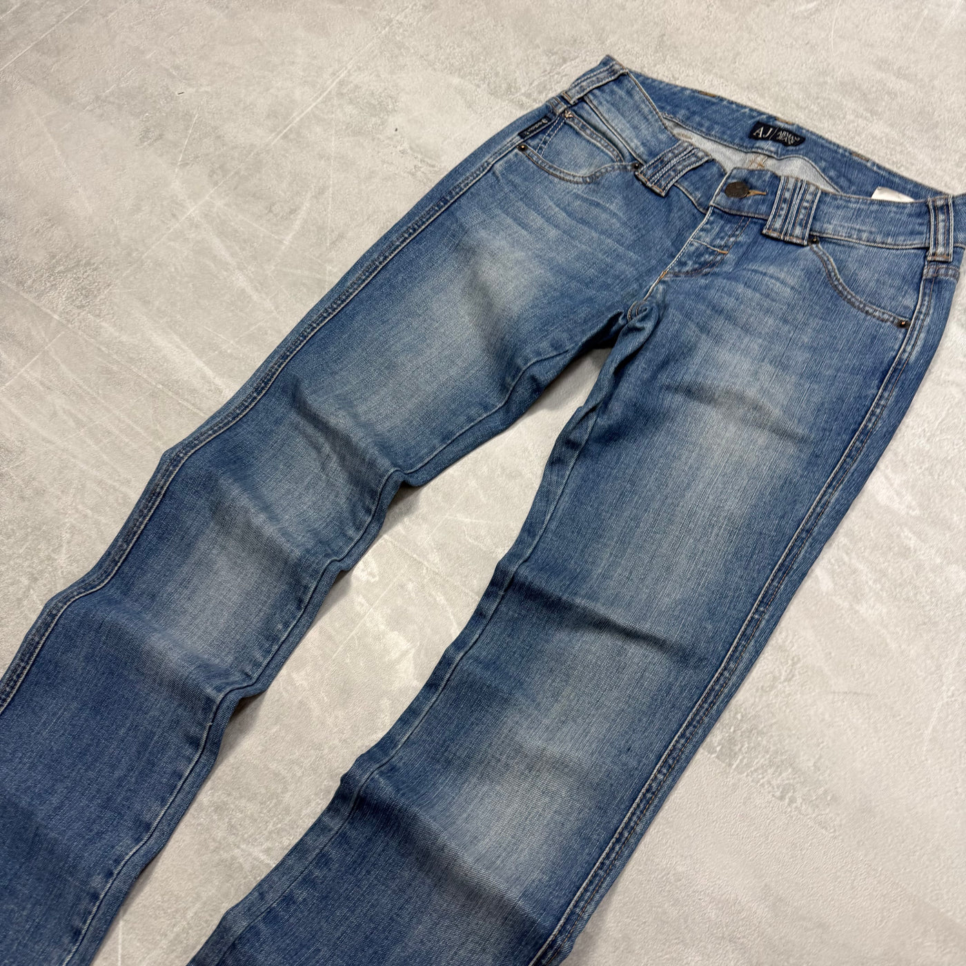 Armani Big Logo Vintage Jeans | XS