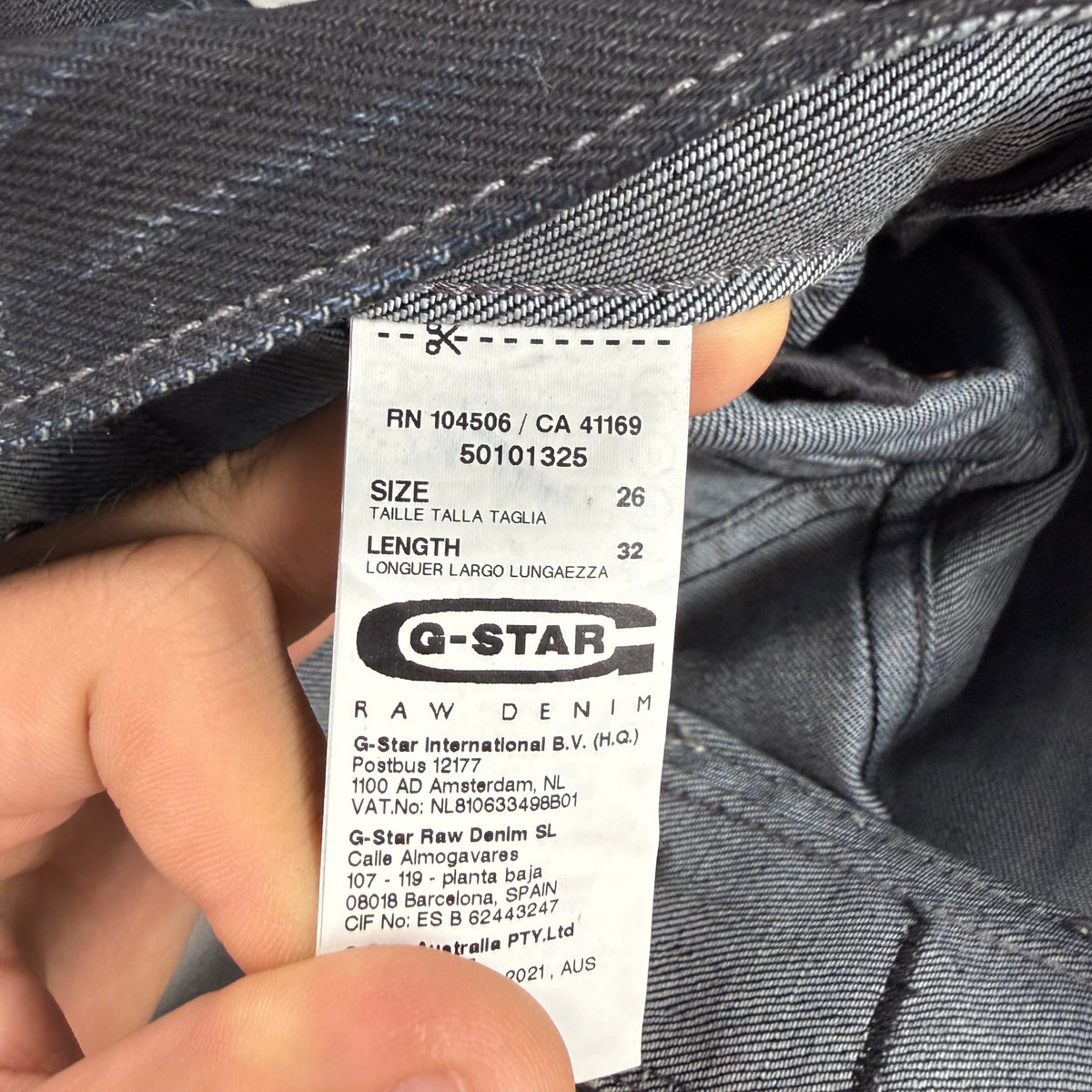 G-Star Bootcut Washed Vintage Jeans | XS